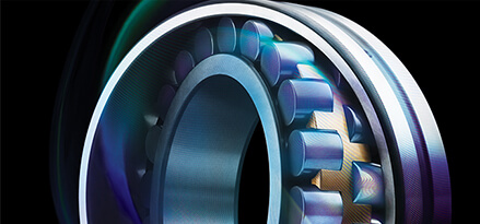 industrial roller bearing with energy viz