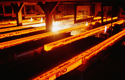metals on heat
