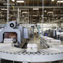 plastic bottle factory conveyor belt