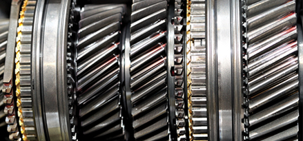 powertrain close up gear tooth