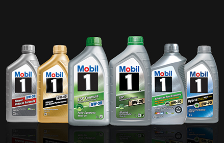banner of mobil 1 products