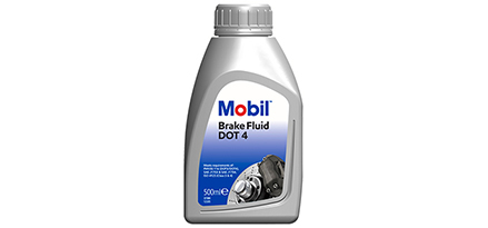 mobil brake fluid dot 4 packshot