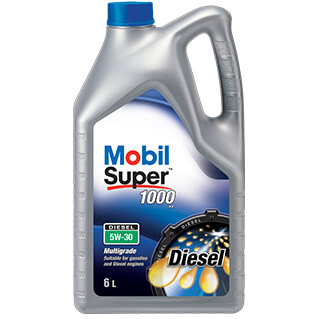6L Mobil Super 1000 XE Diesel 5W-30 packshot