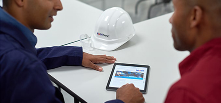 Mobil serv tablet engineers